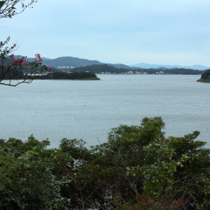 会場から見える湖|456853さんのTHE VILLA HAMANAKO（ザヴィラハマナコ）の写真(421149)