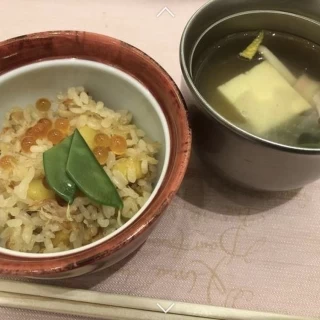 ご飯も美味しかった