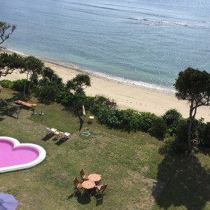 部屋からの眺め。波の音が聞こえてきます。|458848さんのTHE SCENE (ザ シーン) amami spa & resortの写真(424209)