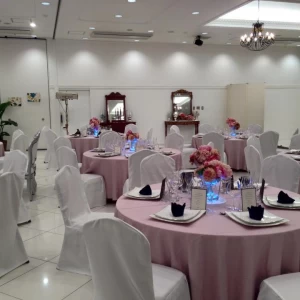 少しこじんまりとした感じだが綺麗な会場|459191さんのWedding for Reception Vellugue ヴェルージュの写真(425085)