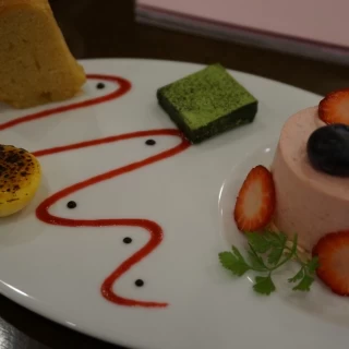見学時のスイーツ