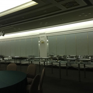 パステルカラーステンドグラスの会場|459845さんのホテルエミシア札幌の写真(430636)