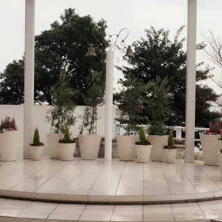 アフターセレモニーで、鳴らせる鐘