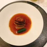 フォワグラと大根。
味噌がきいている