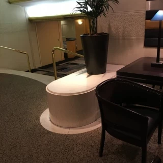 披露宴会場の前の空間