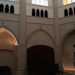 聖堂の壁面