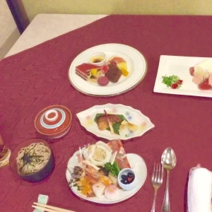 和食でデザートだけ洋食にしてもらいました。|460355さんの五十嵐邸ガーデンの写真(436139)