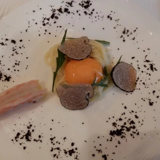メインのパスタ