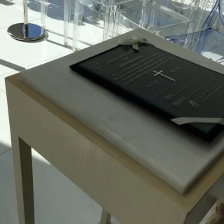 式で名前を書くところ
