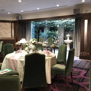 円型の披露宴会場
