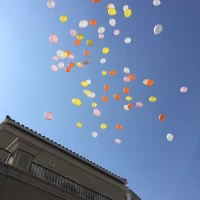 バルーンリリースの様子です。