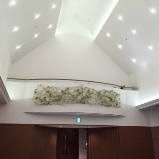 聖歌隊さんは二階背後から歌います