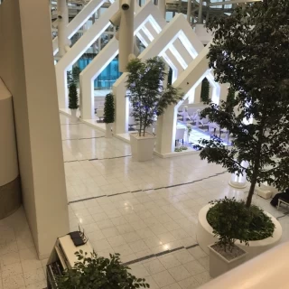 二階から見たチャペル