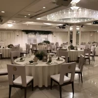 とても綺麗な披露宴会場でした。