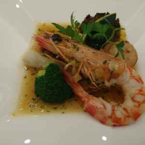 海老がとても美味しかった魚料理です。|462449さんのホテルグランヴィア岡山の写真(603868)