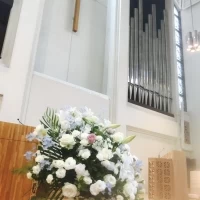 チャペルの高い天井