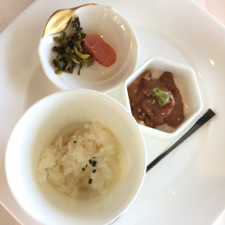 鯛のお茶漬けです。