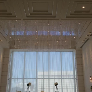 チャペルの外の景色もとても綺麗！