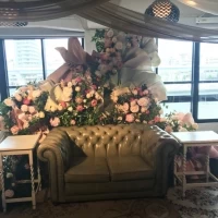 新郎新婦の席