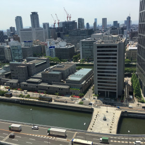 ラウンジからの眺めが最高で、飲食も出来ます|463422さんのANAクラウンプラザホテル大阪の写真(459513)
