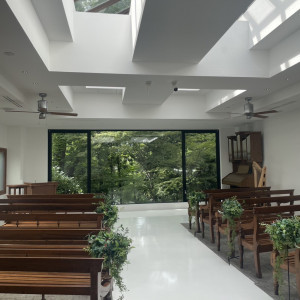 チャペルの写真です。|464270さんのTHE NANZAN HOUSE （ザ ナンザン ハウス）の写真(2467707)
