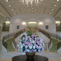 the結婚式場のロビー
