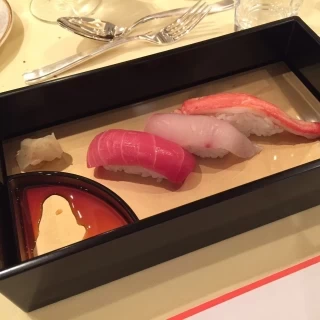 珍しいお寿司はとても美味しかったです。
