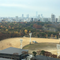 披露宴会場からの景色