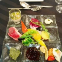 料理は前菜からすごく美味しかったです