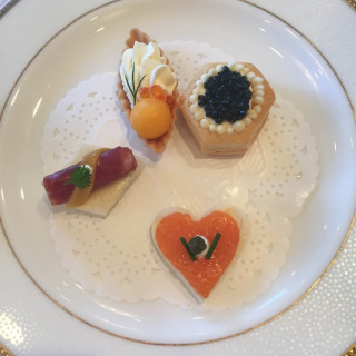 試食会 カナッペ ¥20,000コース