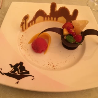 かわいい盛り付けでした。