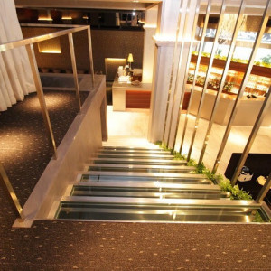 披露宴会場の階段です。|467134さんのKnaben(クナーベ)の写真(468471)