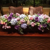 高砂装花はゴージャスが似合う