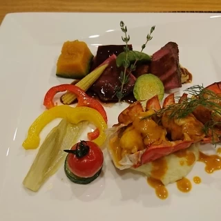 ブライダルフェアで試食した