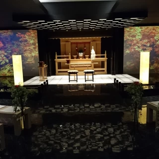 挙式会場（秋の映像）