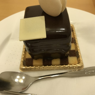 ホテルで作られているケーキ