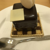 ホテルで作られているケーキ