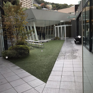 チャペルが見える中庭|468255さんのHIROSHIMA MONOLITH ～広島モノリス～の写真(957920)