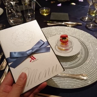 可愛い料理とメニュー表