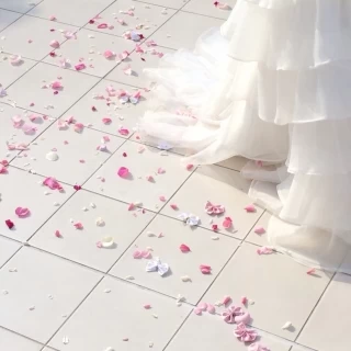 フラワー&リボンシャワー