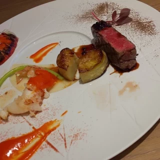 当日同じものだと聞いて安心。目でも楽しめました