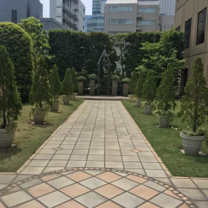 綺麗なお庭です。列席者と集合写真も撮れるそうです。|469212さんのホテルグランドパレス（営業終了）の写真(456585)