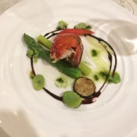 そら豆と海老