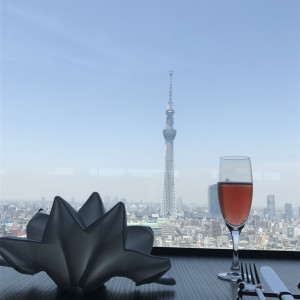 試食会場からの景色。スカイツリー目の前です！|469650さんの東武ホテルレバント東京の写真(458859)