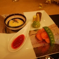 川の幸 野の幸の盛り合わせ