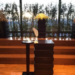 挙式会場祭壇