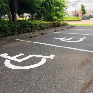 車椅子用駐車場|470610さんのベルヴィ  ディアナ・マリエール（営業終了）の写真(462224)