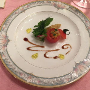 トマトカップの前菜|470803さんの川越東武ホテルの写真(653989)