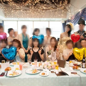 披露宴で全員と記念撮影|470851さんの空の庭コンポステラ（営業終了）の写真(462753)