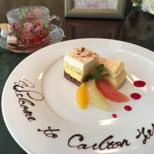 ココナッツとマンゴーのケーキ 美味しかったです！|471236さんのCARLTON TERRACE（N style wedding）（ウエディング取扱終了）の写真(464217)